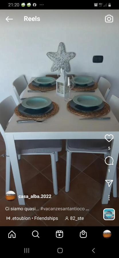 Casa Alba Apartment SantʼAntìoco Екстериор снимка